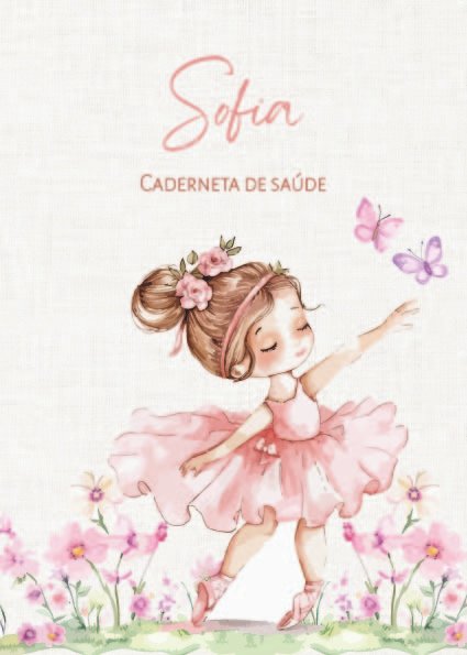 Caderneta de saúde e outros bailarina