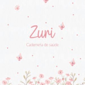 Caderneta de saúde e outros jardim de borboleta