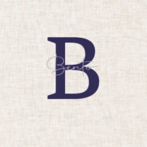 Caderneta de saúde e outros inicial azul estampa linho