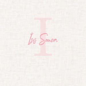 Caderneta de saúde e outros inicial rosa estampa linho