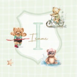 Caderneta de saúde e outros monograma triatlo