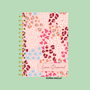 Agenda personalizada Animal print cute