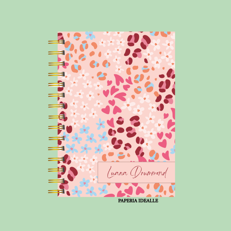Agenda personalizada Animal print cute
