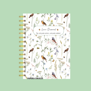 Planner personalizado completo pássaro