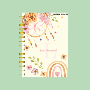 Agenda personalizada Filtro dos sonhos arco-iris