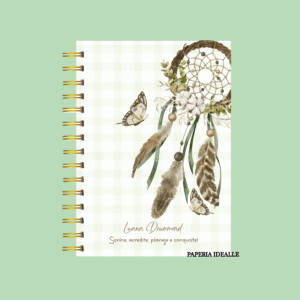 Agenda personalizada Filtro dos sonhos borboleta