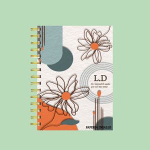 Agenda personalizada Geométrica Floral