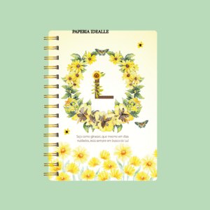 Agenda personalizada Girassol