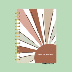 Planner personalizado completo sol ensolarado