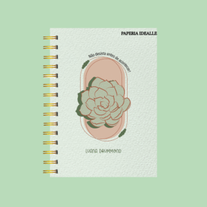 Planner personalizado completo suculenta elegante