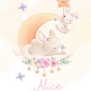 Caderneta de saúde e outros coelhinha lua