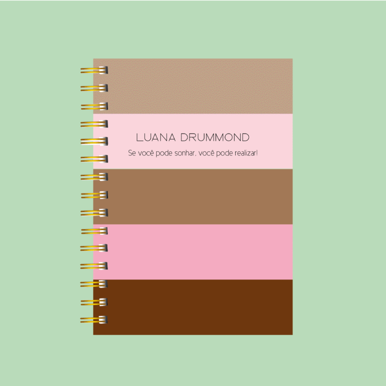 Planner personalizado completo listras