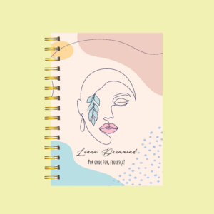 Planner personalizado completo mulher folhagem