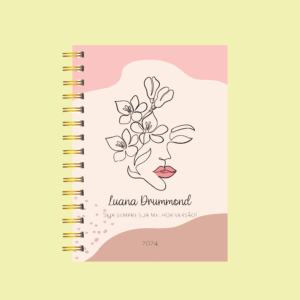 Planner personalizado completo mulher florescer