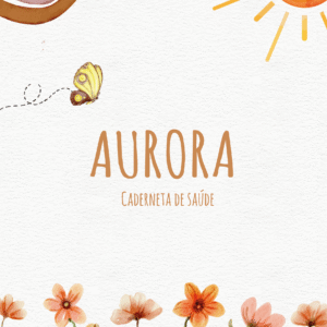 Caderneta de saúde e outros jardin boho