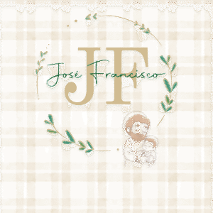 Caderneta de saúde e outros monograma são josé