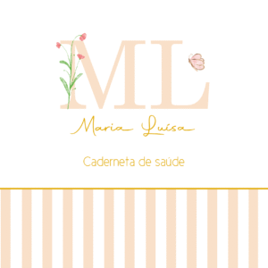 Caderneta de saúde e outros inicial delicada