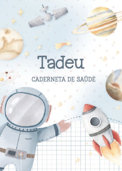 Caderneta de saúde e outros astronauta