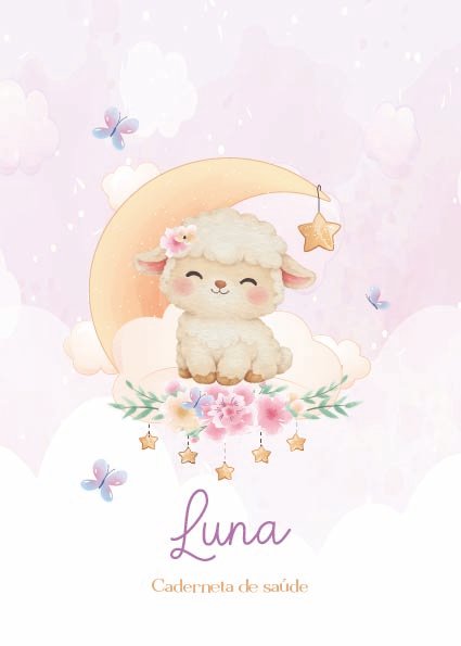 Caderneta de saúde e outros ovelinha lua