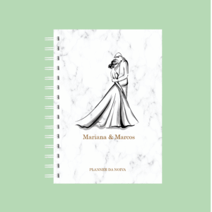 Planner da noiva minimalista