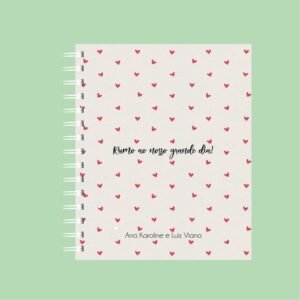 Planner da noiva coração