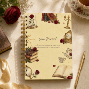 Planner personalizado Princesa Bela (e a fera)