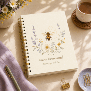 Agenda personalizada Abelha essencia