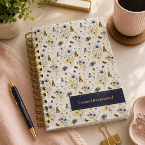 Agenda personalizada Azul harmonia