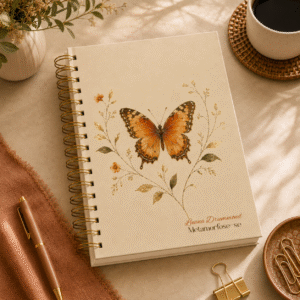 Agenda personalizada Borboleta essencia