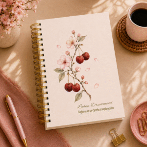 Agenda personalizada Cerejeira essencia