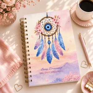 Agenda personalizada Olho grego filtro dos sonhos