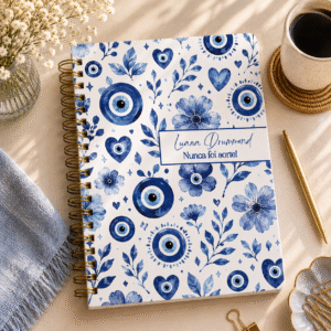 Planner personalizado olho grego essencia