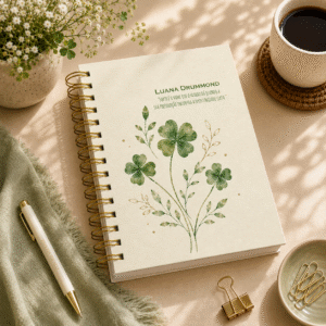Planner personalizado Trevo (essencia)
